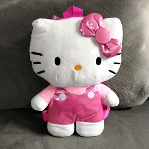 Hello Kitty Plush Backpack